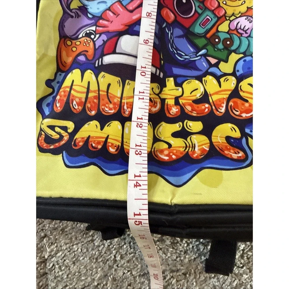 Monsters Music School Backpack Cartoon Anime Character Monster Kids